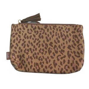 🐈‍ 3/$15 - New IPSY Glam Bag - Leopard Print - Makeup Bag Travel #2